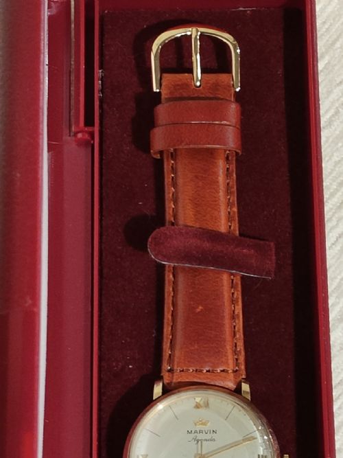 MARVIN 9CT GOLD WRISTWATCH 1966 - ADDITIONAL PHOTO 5