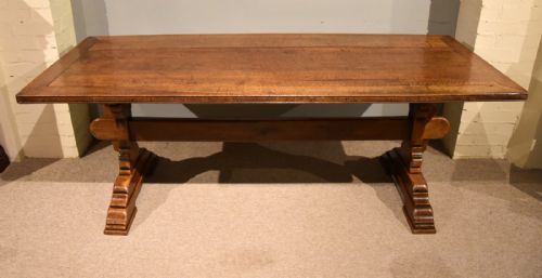 19th century french walnut farmhouse table - CATEGORY: ANTIQUE TABLES - DATED 18TH CENTURY