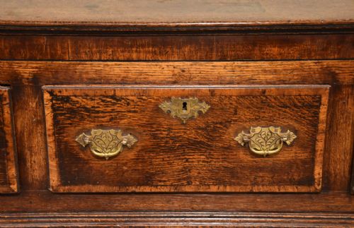 STUNNING GEORGE III OAK DRESSER BASE - ADDITIONAL PHOTO 7