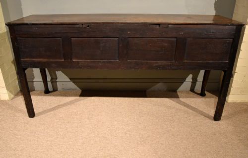 STUNNING GEORGE III OAK DRESSER BASE - ADDITIONAL PHOTO 10