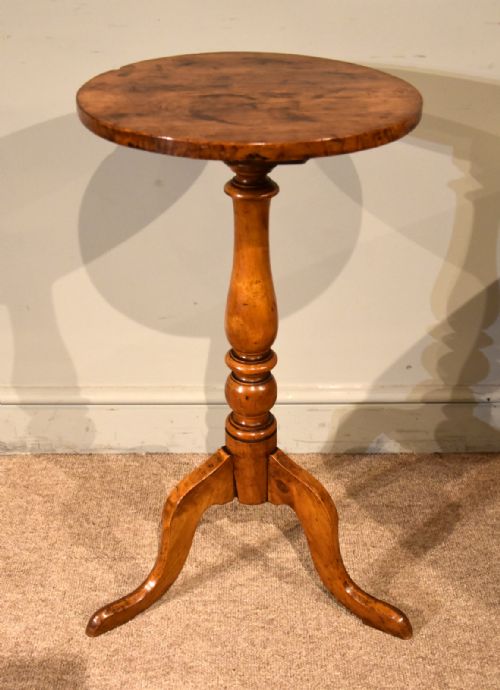 george iii elm tripod table - CATEGORY: ANTIQUE TABLES - DATED 18TH CENTURY