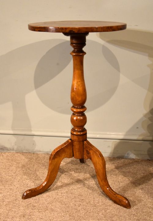 GEORGE III ELM TRIPOD TABLE - ADDITIONAL PHOTO 1