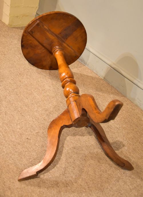 GEORGE III ELM TRIPOD TABLE - ADDITIONAL PHOTO 2