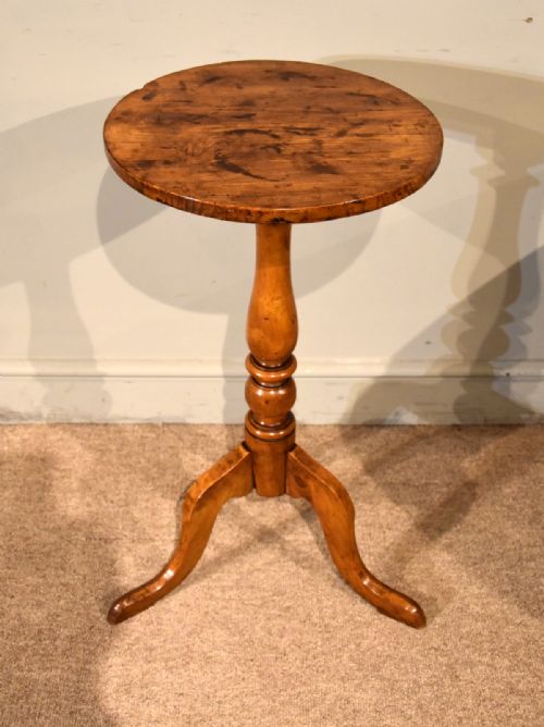 GEORGE III ELM TRIPOD TABLE - ADDITIONAL PHOTO 3
