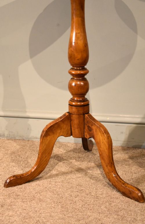 GEORGE III ELM TRIPOD TABLE - ADDITIONAL PHOTO 5