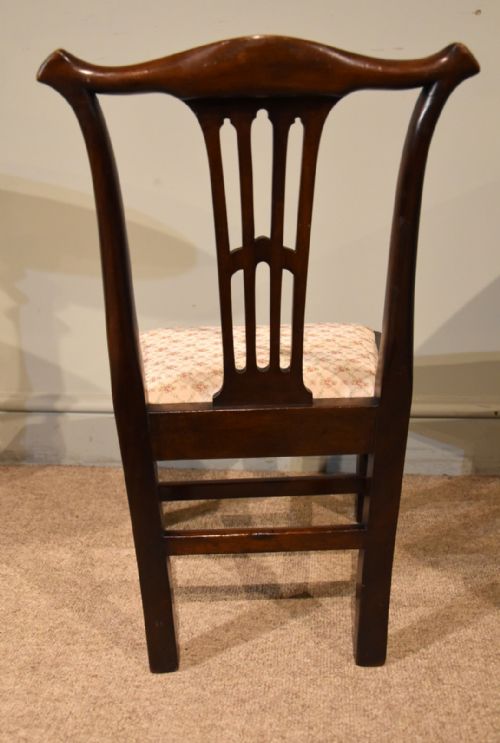19TH CENTURY MAHOGANY CHILDS CHAIR - ADDITIONAL PHOTO 2