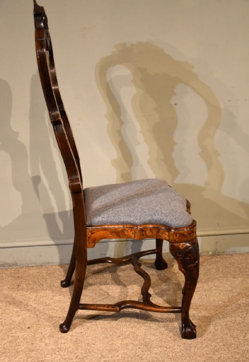 18TH CENTURY DUTCH MARQUETRY SIDE CHAIR - ADDITIONAL PHOTO 7