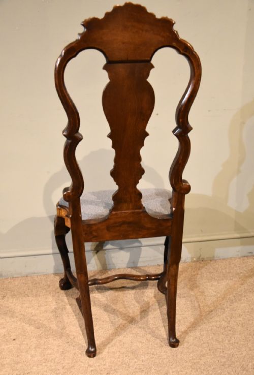 18TH CENTURY DUTCH MARQUETRY SIDE CHAIR - ADDITIONAL PHOTO 8