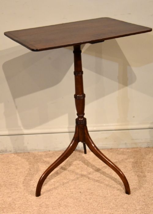 REGENCY PERIOD TRIPOD LAMP TABLE - ADDITIONAL PHOTO 4