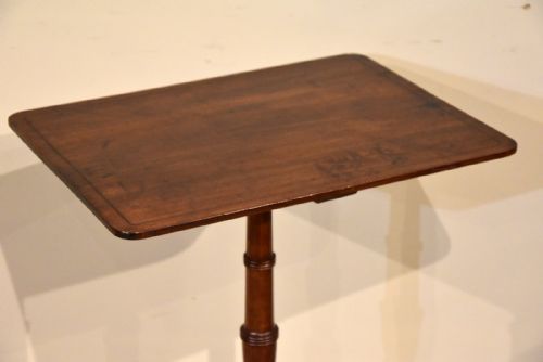 REGENCY PERIOD TRIPOD LAMP TABLE - ADDITIONAL PHOTO 5