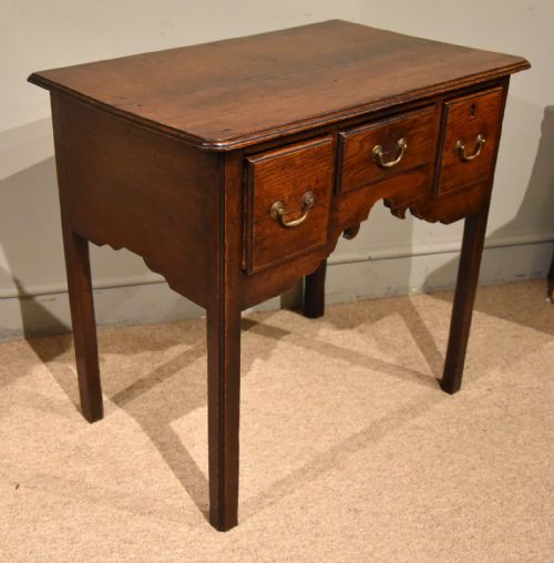GEORGE III COUNTRY OAK LOWBOY - ADDITIONAL PHOTO 2