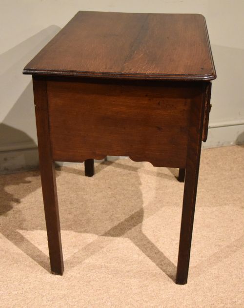 GEORGE III COUNTRY OAK LOWBOY - ADDITIONAL PHOTO 3