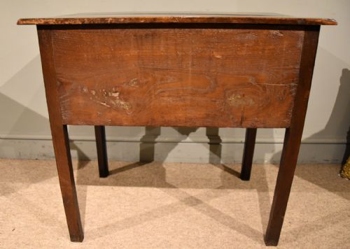 GEORGE III COUNTRY OAK LOWBOY - ADDITIONAL PHOTO 6