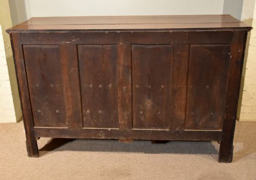 LARGE 19TH CENTURY LANCASHIRE MULE CHEST OF DRAWERS - ADDITIONAL PHOTO 8