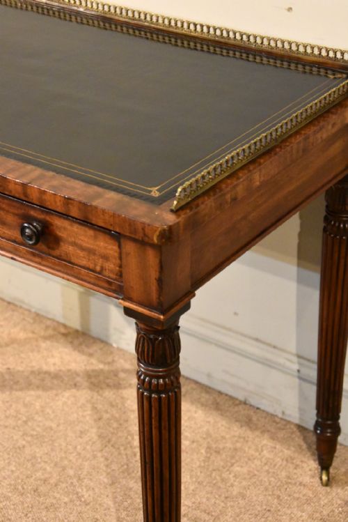 REGENCY PERIOD TWO DRAWER GILLOWS WRITING TABLE - ADDITIONAL PHOTO 5