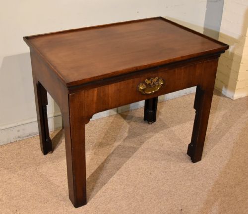GEORGE II MAHOGANY ARCHITECTS TABLE - ADDITIONAL PHOTO 4