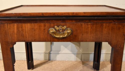 GEORGE II MAHOGANY ARCHITECTS TABLE - ADDITIONAL PHOTO 6