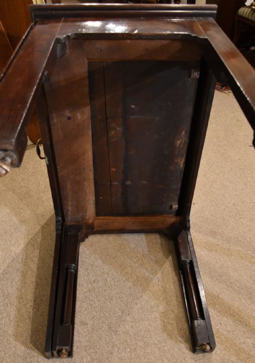 GEORGE II MAHOGANY ARCHITECTS TABLE - ADDITIONAL PHOTO 8