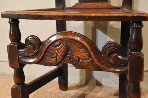 JAMES II OAK SIDE CHAIR - ADDITIONAL PHOTO 7