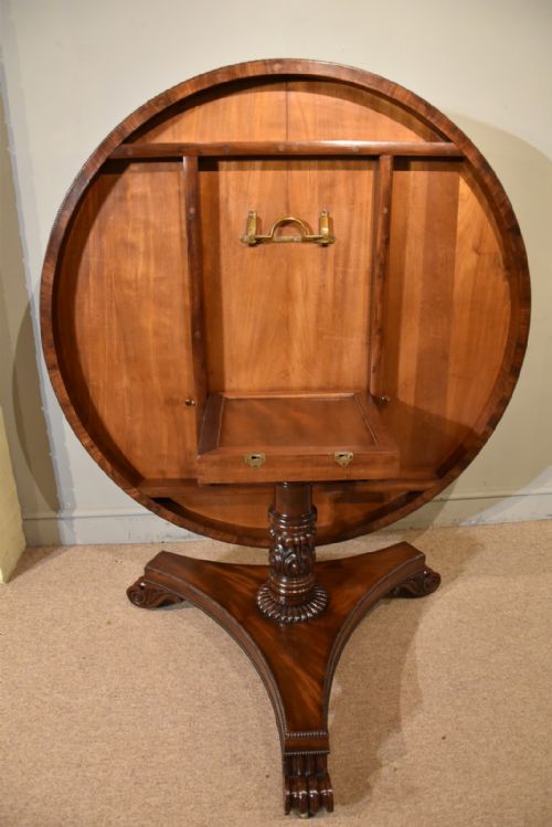 REGENCY MAHOGANY DINING BREAKFAST TABLE ATTRIBUTED TO GILLOWS - ADDITIONAL PHOTO 3