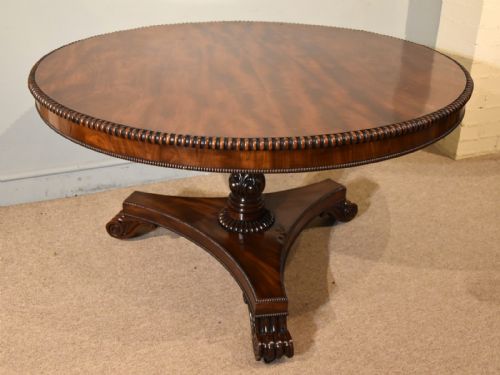 REGENCY MAHOGANY DINING BREAKFAST TABLE ATTRIBUTED TO GILLOWS - ADDITIONAL PHOTO 4