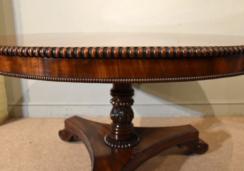 REGENCY MAHOGANY DINING BREAKFAST TABLE ATTRIBUTED TO GILLOWS - ADDITIONAL PHOTO 6