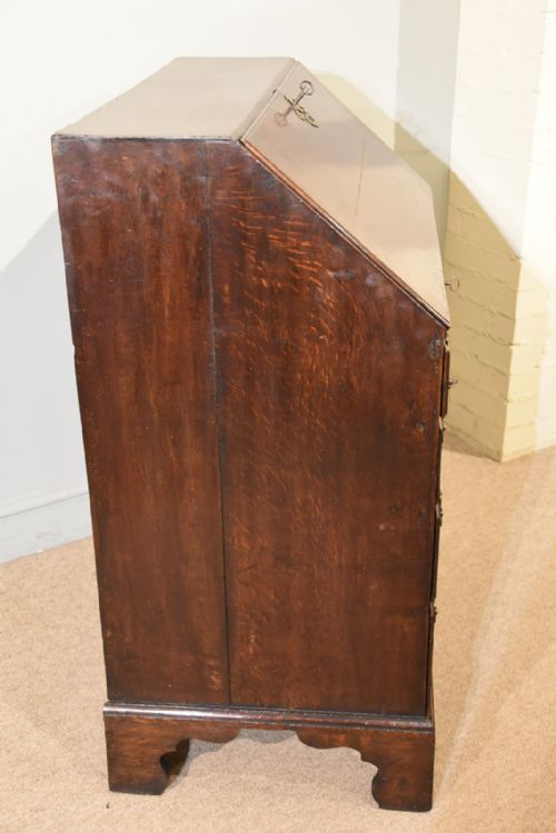 GEORGE III OAK BUREAU - ADDITIONAL PHOTO 7