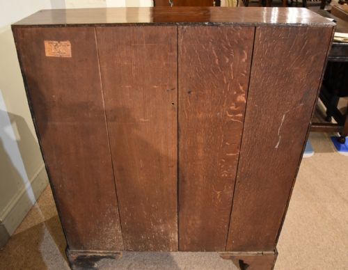 GEORGE III OAK BUREAU - ADDITIONAL PHOTO 8