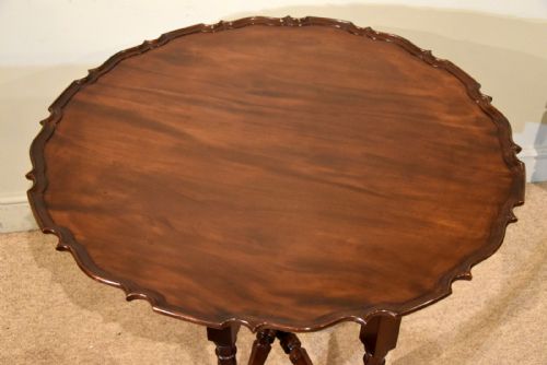19TH CENTURY MAHOGANY OCCASIONAL TABLE BY CHARLES BAKER - ADDITIONAL PHOTO 3
