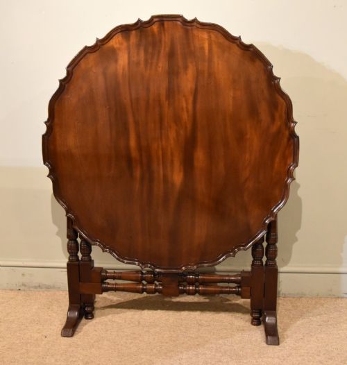 19TH CENTURY MAHOGANY OCCASIONAL TABLE BY CHARLES BAKER - ADDITIONAL PHOTO 6