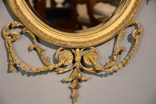 PAIR OF 19TH CENTURY CIRCULAR WALL MIRRORS - ADDITIONAL PHOTO 2