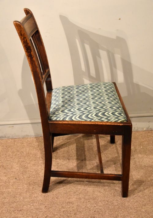 SET OF SIX REGENCY MAHOGANY DINING CHAIRS - ADDITIONAL PHOTO 6