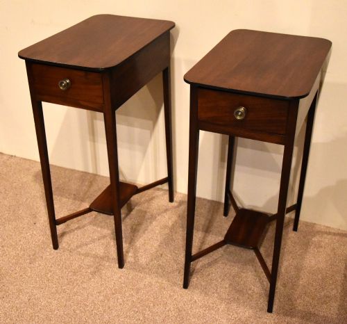 PAIR OF REGENCY MAHOGANY SIDE TABLES - ADDITIONAL PHOTO 2