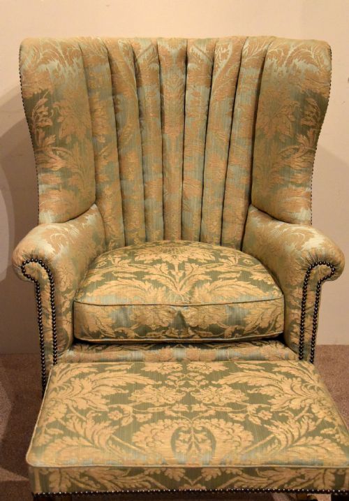 18TH CENTURY BARRELBACK ARMCHAIR STOOL - ADDITIONAL PHOTO 2