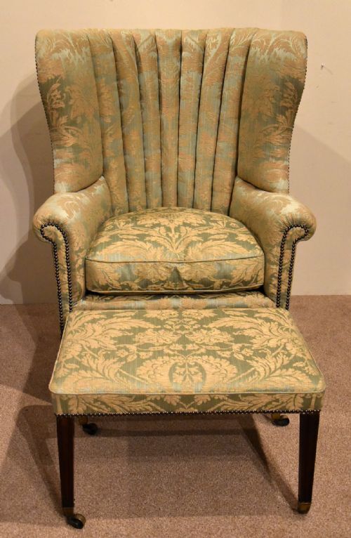 18TH CENTURY BARRELBACK ARMCHAIR STOOL - ADDITIONAL PHOTO 3