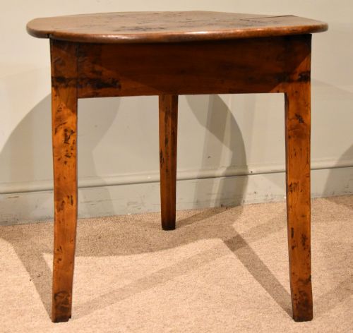 18TH CENTURY ELM AND OAK CRICKET TABLE - ADDITIONAL PHOTO 4