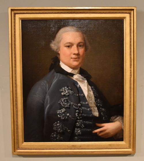 oil painting by studio of pompeo girolamo batoni james bruce - CATEGORY: ANTIQUE ART - DATED 18TH CENTURY