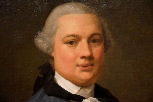 OIL PAINTING BY STUDIO OF POMPEO GIROLAMO BATONI JAMES BRUCE - ADDITIONAL PHOTO 1