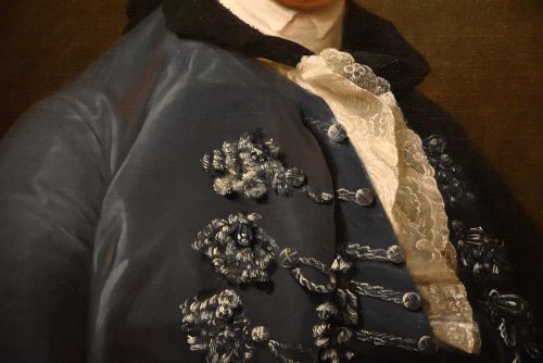 OIL PAINTING BY STUDIO OF POMPEO GIROLAMO BATONI JAMES BRUCE - ADDITIONAL PHOTO 2