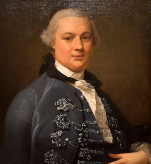 OIL PAINTING BY STUDIO OF POMPEO GIROLAMO BATONI JAMES BRUCE - ADDITIONAL PHOTO 5