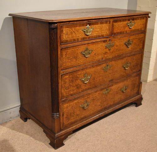GEORGE III OAK CHEST OF DRAWERS - ADDITIONAL PHOTO 3