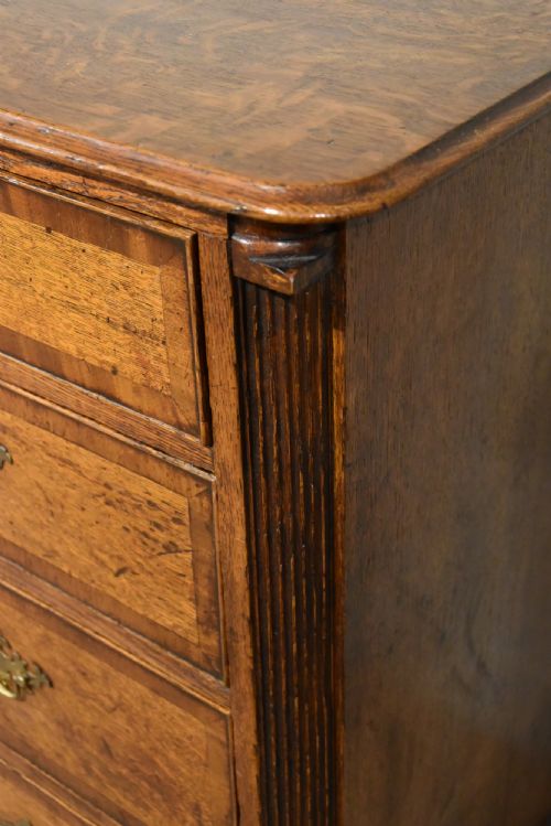 GEORGE III OAK CHEST OF DRAWERS - ADDITIONAL PHOTO 6