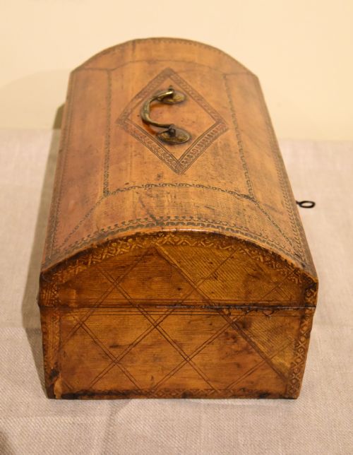 REGENCY LEATHER STATIONARY DOCUMENT BOX - ADDITIONAL PHOTO 3