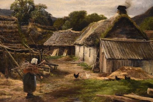 OIL PAINTING BY JOHN SMART HAME AYE HAME - ADDITIONAL PHOTO 2