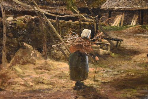 OIL PAINTING BY JOHN SMART HAME AYE HAME - ADDITIONAL PHOTO 3