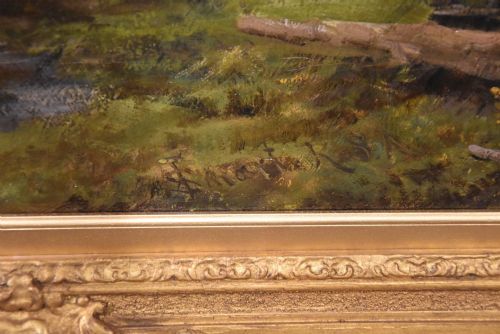 OIL PAINTING BY JOHN SMART HAME AYE HAME - ADDITIONAL PHOTO 6