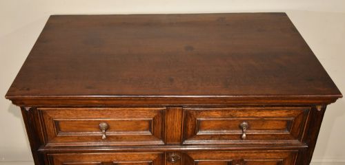 OAK LATE 17TH CENTURY CHEST OF DRAWERS - ADDITIONAL PHOTO 5