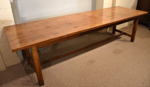19TH CENTURY ELM FRENCH FARMHOUSE TABLE - ADDITIONAL PHOTO 2