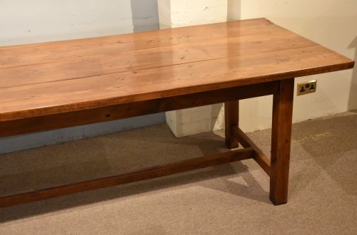 19TH CENTURY ELM FRENCH FARMHOUSE TABLE - ADDITIONAL PHOTO 5