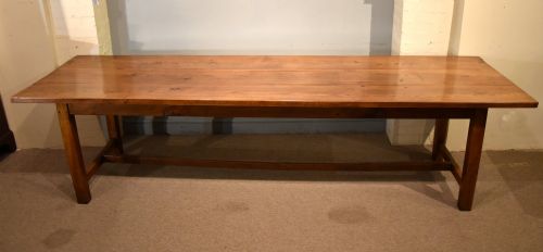 19TH CENTURY ELM FRENCH FARMHOUSE TABLE - ADDITIONAL PHOTO 11